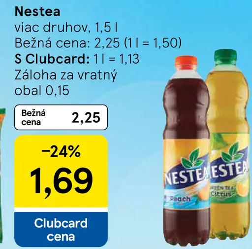 Nestea, viac druhov