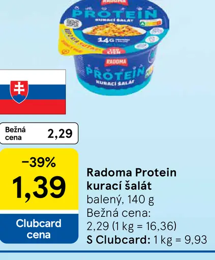 Radoma Proteín kurací šalát