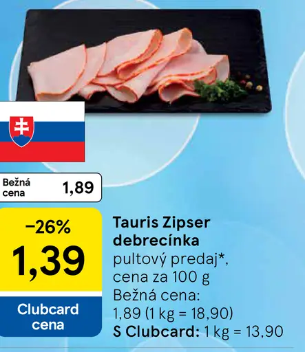 Tauris Zipser debrecínka