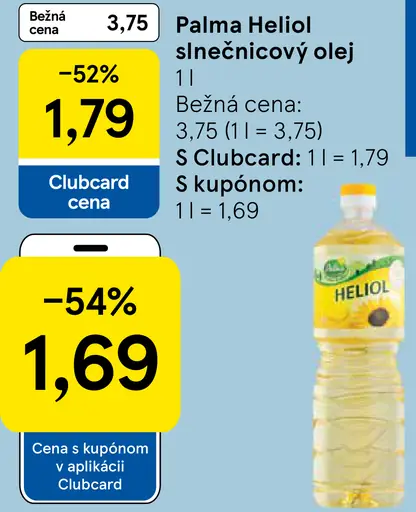 Palma Helio! slnečnicový olej
