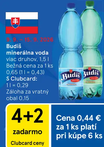 Budiš minerálna voda