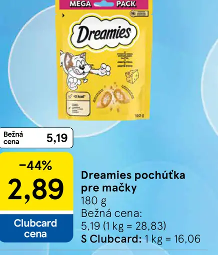 Dreamies pochúťka pre mačky