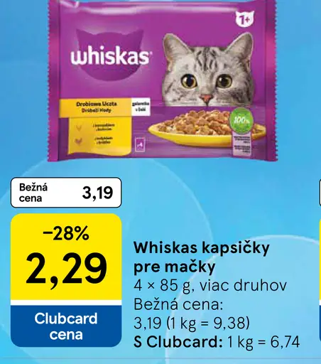 Whiskas Kapsičky pre mačky