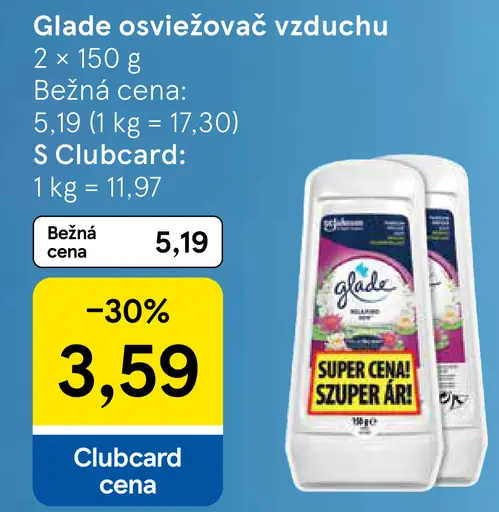 Glade Náplň do osviežovača vzduchu