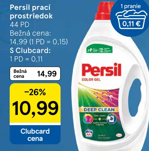 Persil Deep Clean Color Active Gel prací prostriedok 38 praní