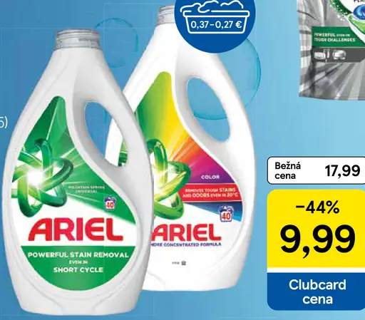 Ariel prací prostriedok