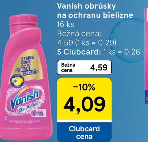 Vanish Oxi Action Tekutý odstraňovač škvŕn