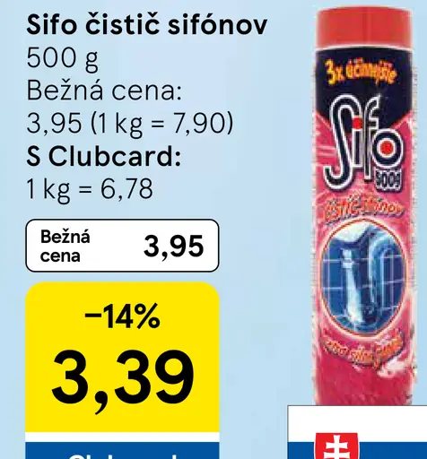 Sifo čistič sifónov