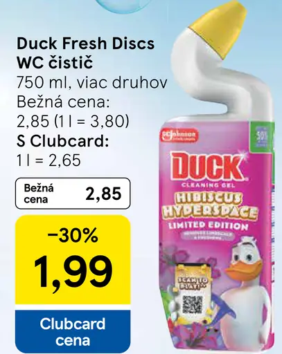 Duck Fresh Discs WC čistič