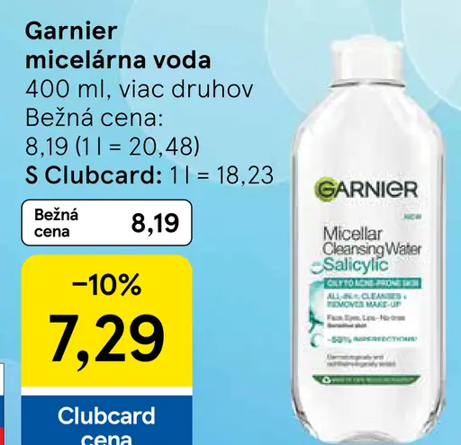 Garnier micelárna voda