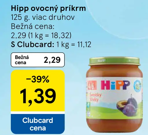HiPP ovocný príkrm