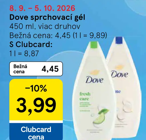 Dove Sprchovací gél