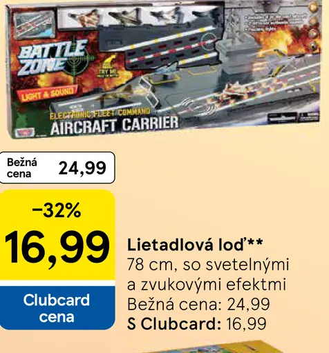 Battle Zone lietadlová loď
