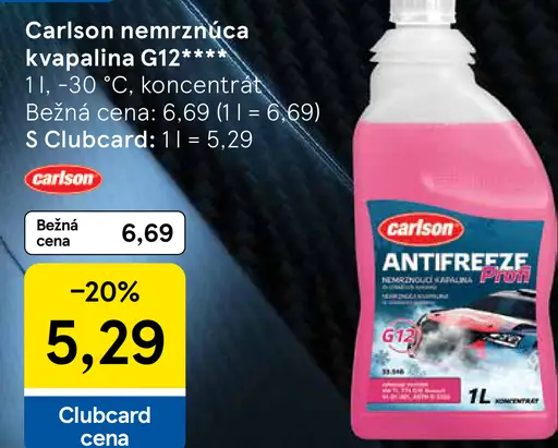 Carlson nemrznúca kvapalina G12