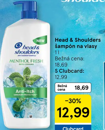 Head & Shoulders šampón na vlasy Menthol Fresh
