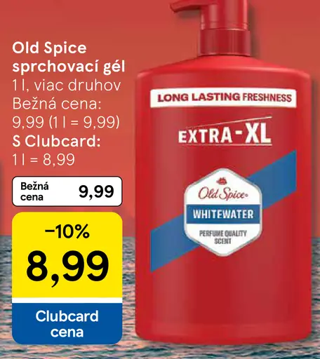 Old Spice Whitewater sprchovací gél