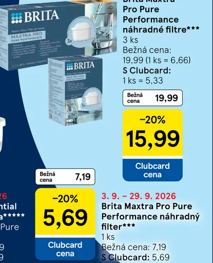 Brita Maxtra Pro Pure Performance náhradný filter
