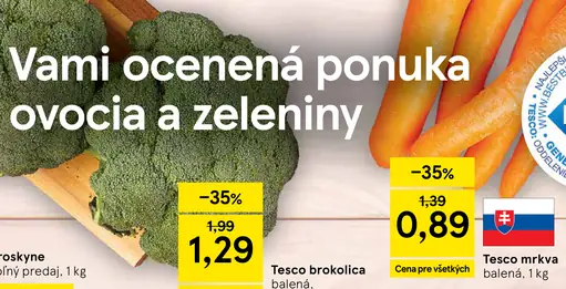 Tesco brokolica