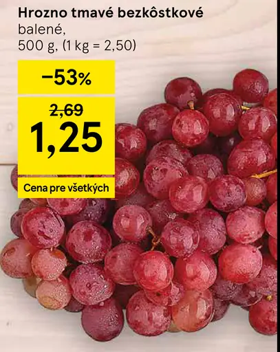 Hrozno tmavé bezjadierkové