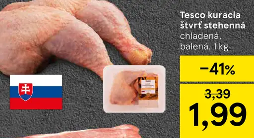 Tesco kuracia štvrť stehenná