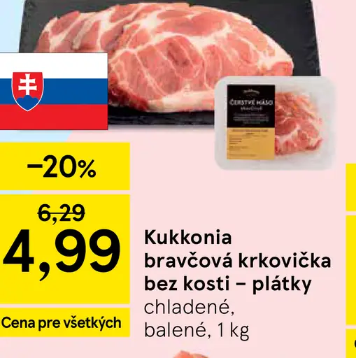 Kukkonia bravčová krkovička bez kosti