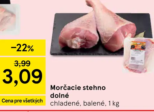 Morčacie dolné stehno
