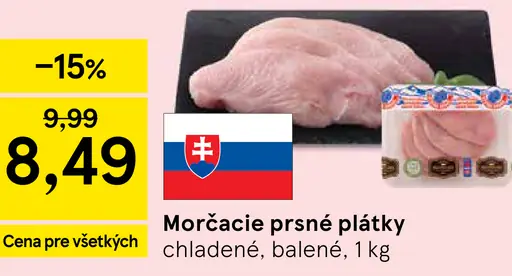 Morčacie prsné plátky