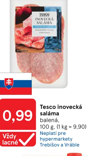 Tesco Inovecká saláma