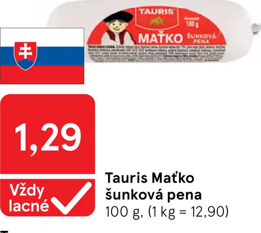 Tauris Maťko šunková pena