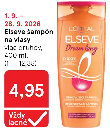 L'Oreal Elseve šampón na vlasy