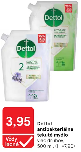 Dettol antibakteriálne tekuté mydlo