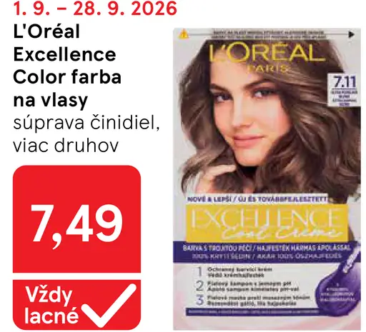 L’Oréal farba na vlasy Excellence