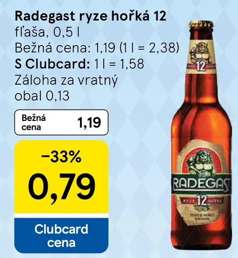Radegast Ryze hořká 12