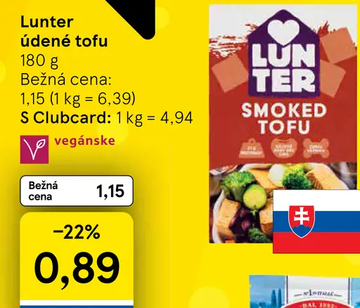 Lunter Tofu údené