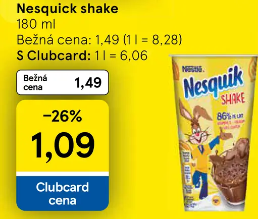 Nesquik shake