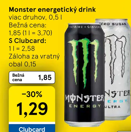 Monster Energetický Nápoj