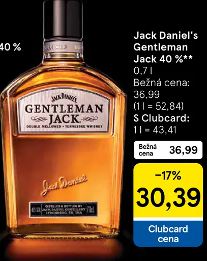 Jack Daniel's Gentleman Jack Tennessee Whiskey