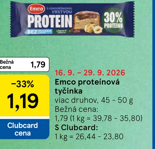 Emco Proteínová tyčinka