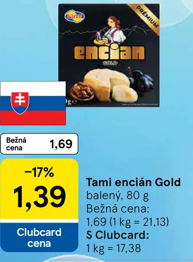 Tami encián Gold balený