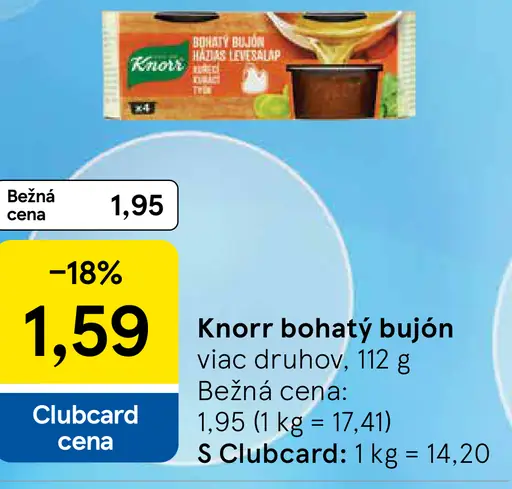 Knorr Bohatý bujón kurací