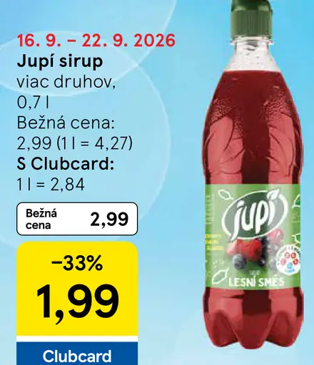 Jupí sirup