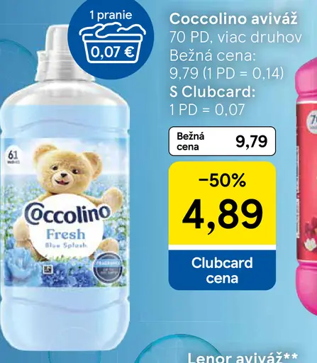 Coccolino Blue Splash aviváž