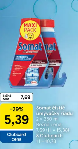 Somat čistič do umývačky riadu