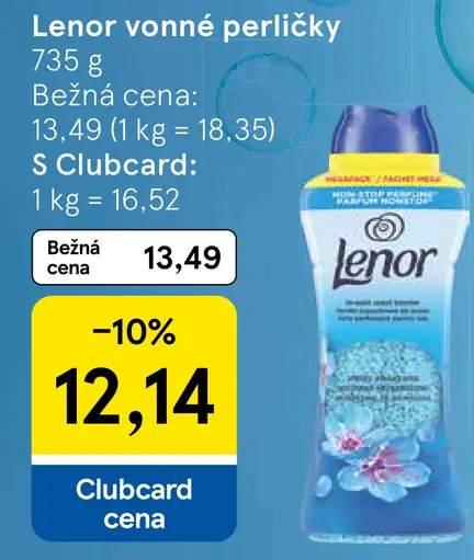 Lenor vonné perličky