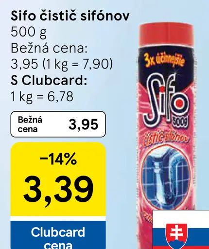 Sifo čistič sifónov