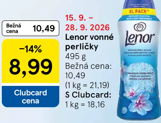 Lenor vonné perličky