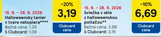 Sviečka v skle s halloweenskou potlačou