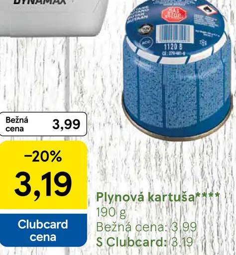Plynová kartuša
