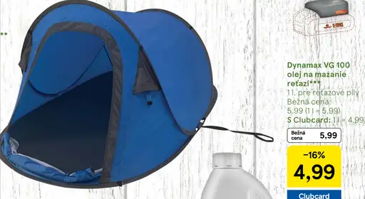 Samorozkladací stan pre 2 osoby