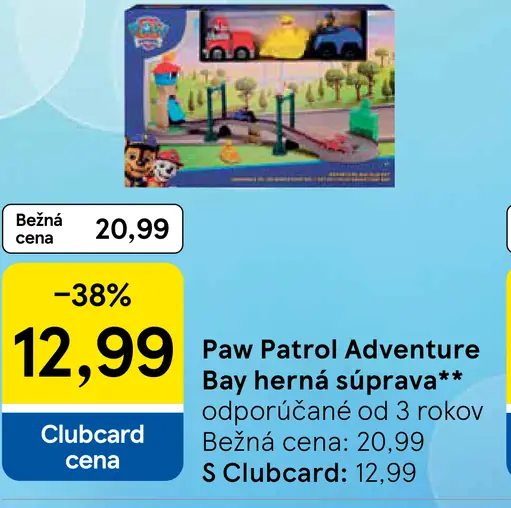 Paw Patrol Adventure Bay herná súprava